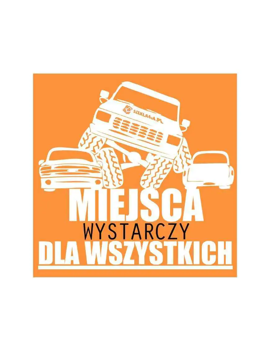 Naklejka Naszym Wyzwaniem jest OFFROAD