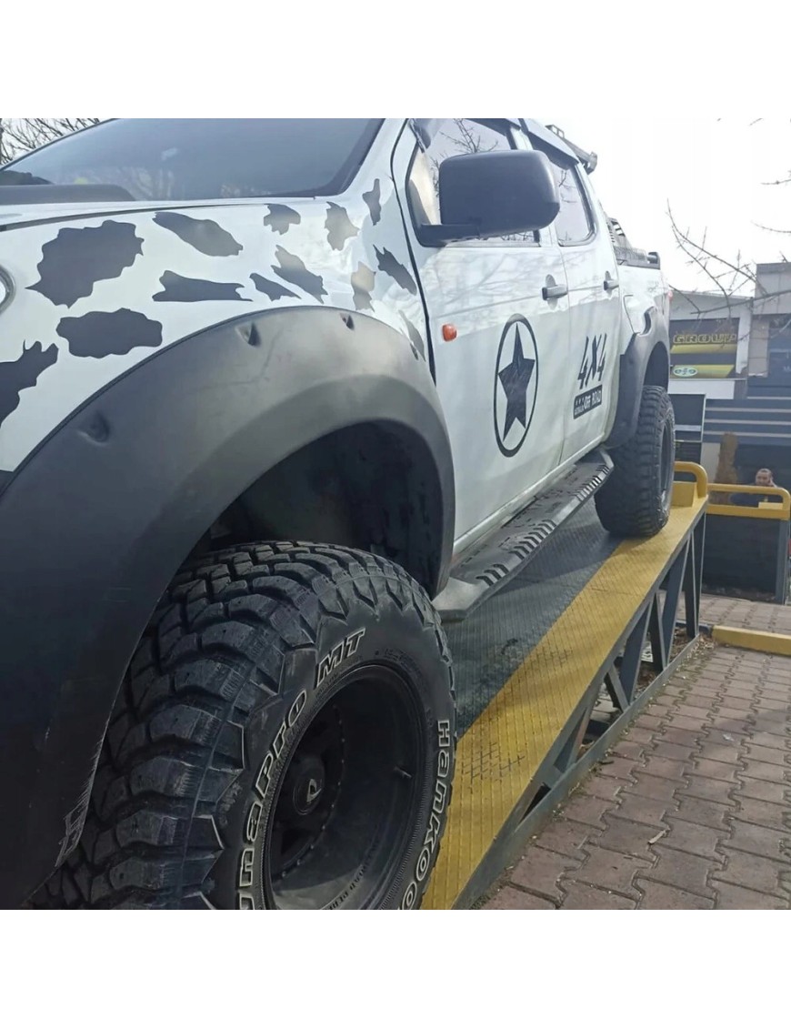 Poszerzenia błotników do Isuzu D-Max 2012-2019, komplet 4 szt.