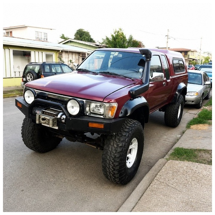 Snorkel Snakeman 4WD, lewa strona — Toyota 4Runner model N130 (SNS08) - ujęcie 4