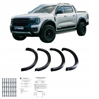 Komplet poszerzeń błotników do Ford Ranger T9 2022+, bez czujników PDC