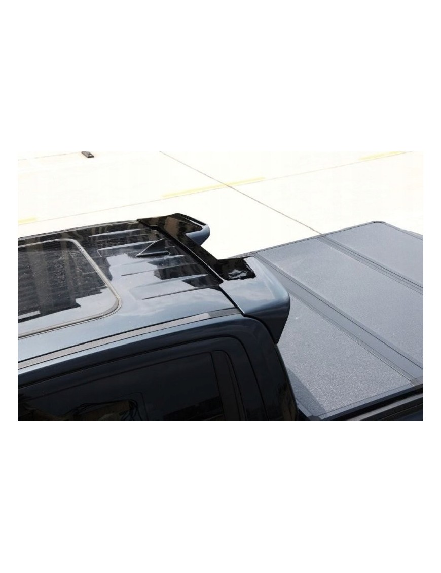 Spoiler tylny kabiny TopFire do Ford Ranger T9 2022+, czarny połysk