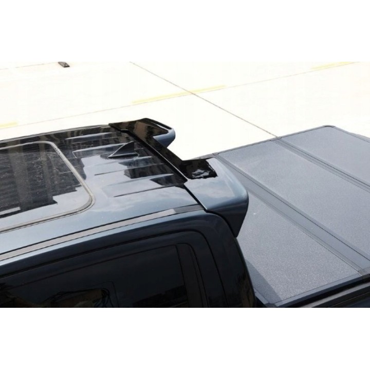 Spoiler tylny kabiny TopFire do Ford Ranger T9 2022+, czarny połysk