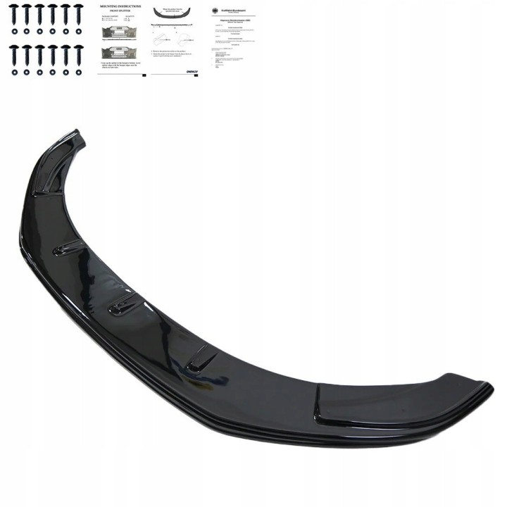 Spliter zderzaka przedniego VW Caddy MK4 2015-2021 - ujęcie 2