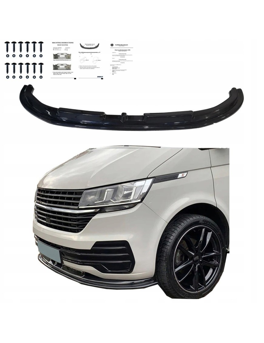 Spliter zderzaka przedniego VW T6.1 2019+ Version 1