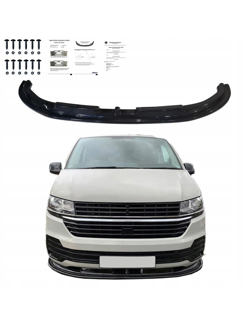 Spliter zderzaka przedniego VW T6.1 2019+ Version 1