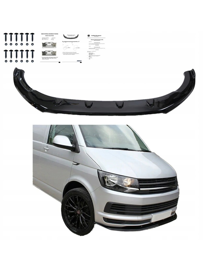 Spliter zderzaka przedniego VW T6 2015+ Version 1