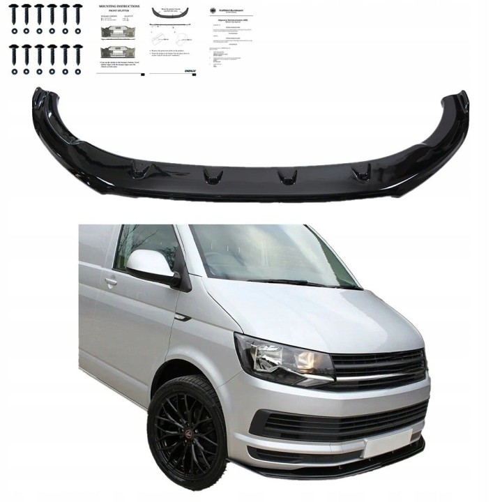 Spliter zderzaka przedniego VW T6 2015+ Version 1