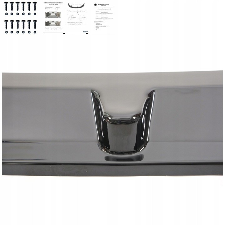 Spliter zderzaka przedniego VW Crafter / MAN TGE 2017+ Version 2 - ujęcie 2