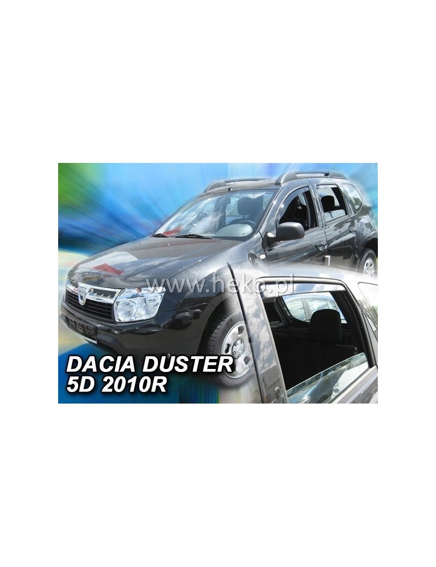 Owiewki szyb Heko - Dacia Duster 2010-2018