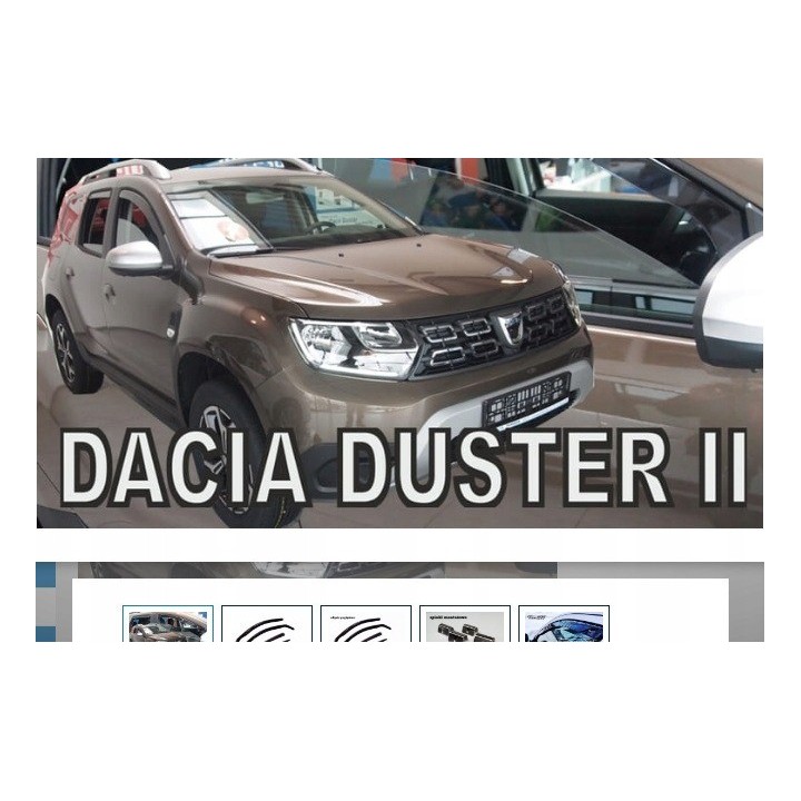 Owiewki szyb Heko - Dacia Duster II 2018-2020