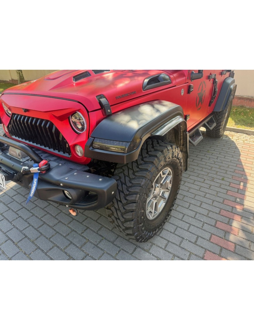 Poszerzenia przednie w stylu JL z oświetleniem - Jeep Wrangler JK/JKU 2007-2018