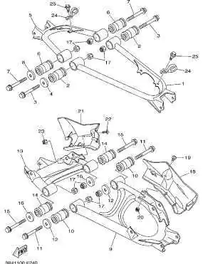 Yamaha 3B4-22129-00-00