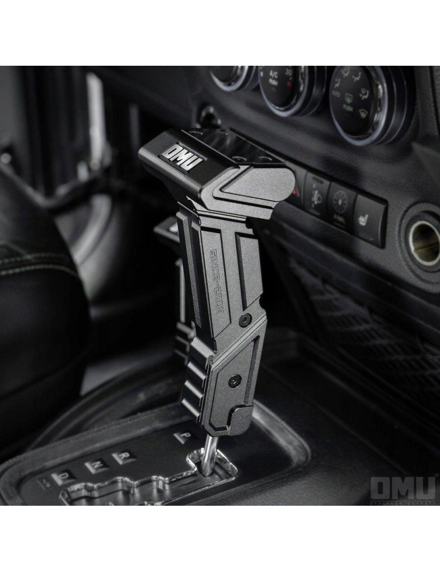 Gałki zmiany biegów OMU — Jeep Wrangler JK/JKU 2007-2017, komplet 2 szt.