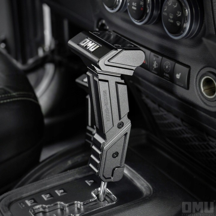 Gałki zmiany biegów OMU — Jeep Wrangler JK/JKU 2007-2017, komplet 2 szt. - ujęcie 2