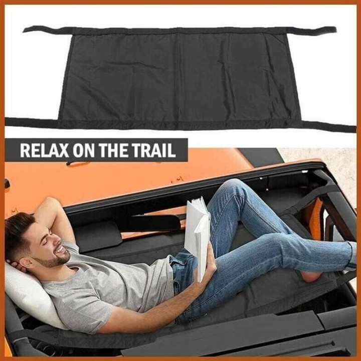 Hamak na klatkę dachową Jeep Wrangler JK, JL / JLU i Gladiator JT