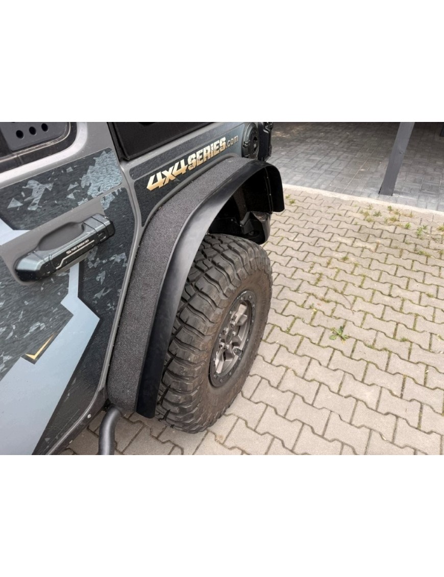 Dokładki poszerzeń 35 mm — Jeep Wrangler JK / JL / Gladiator JT