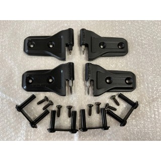 Zawiasy drzwi — Jeep Wrangler JL 2D 2018-2022, aluminium