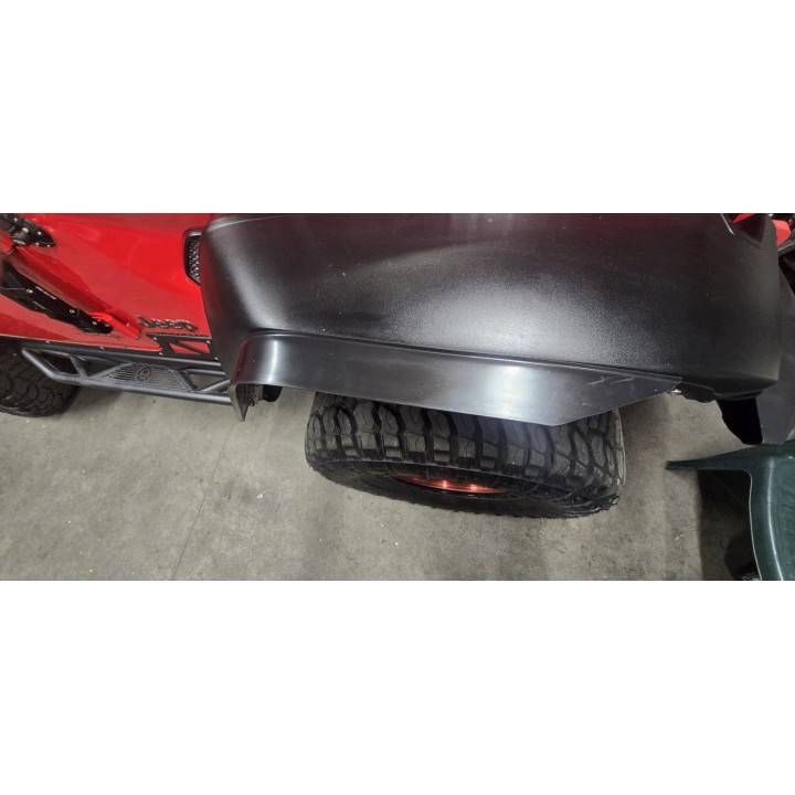 Dokładki poszerzeń fabrycznych 65 mm — Jeep Wrangler JL / Gladiator JT - ujęcie 3