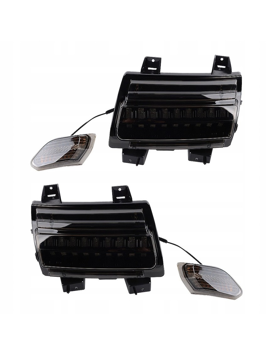 Lampy poszerzeń — Jeep Wrangler JL 2018-2024 / Gladiator JT, Rubicon i Sahara