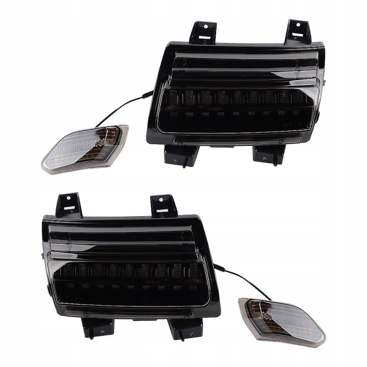 Lampy poszerzeń — Jeep Wrangler JL 2018-2024 / Gladiator JT, Rubicon i Sahara - ujęcie 2