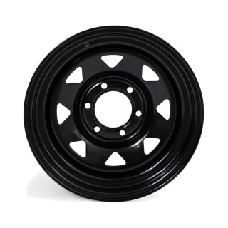 Felga stalowa czarna 16x8 | ET -10 Snakeman 4WD — Nissan Terrano, Nissan Patrol (SNFC16X8-6X139,7X110/-10/B) - ujęcie 2
