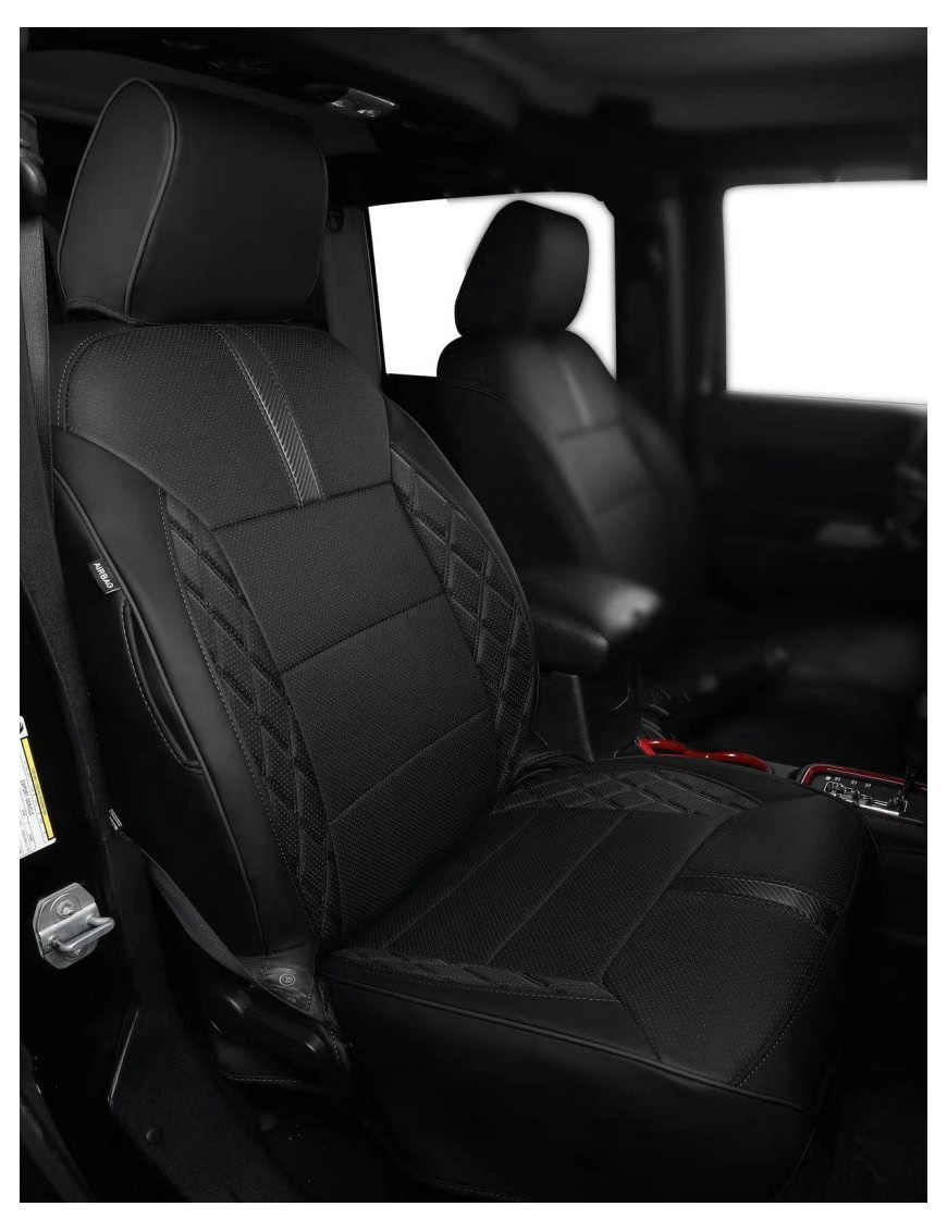 Pokrowce foteli Jeep Wrangler JKU 2007-2017 (4 drzwi)