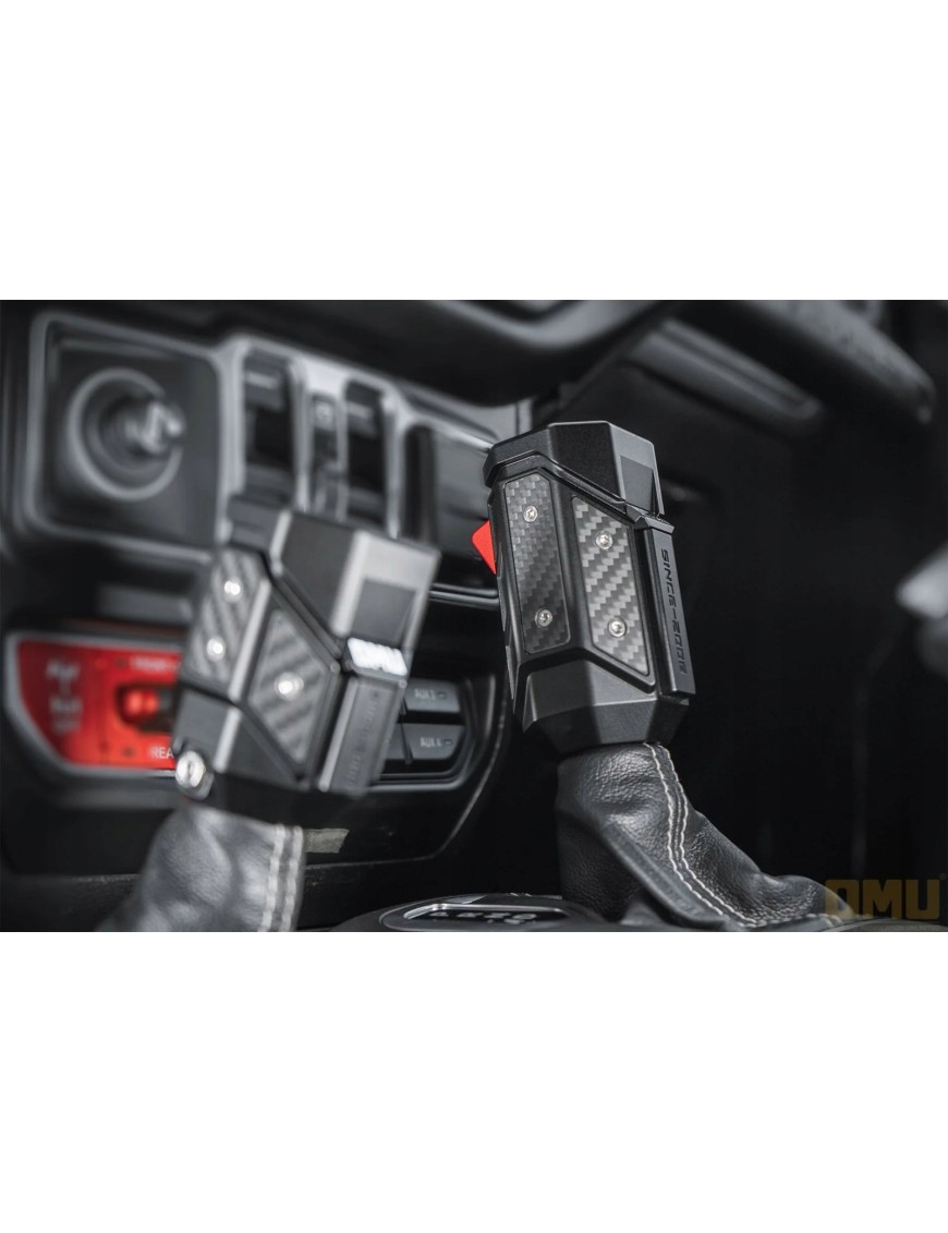 Gałki zmiany biegów OMU Jeep Wrangler JL / JLU i Gladiator JT, komplet 2 szt.