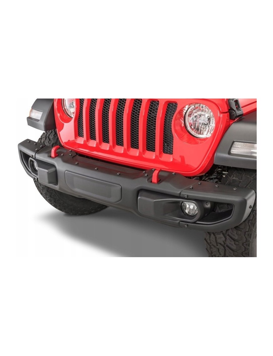 Zderzak przedni aluminiowy Jeep Wrangler JL / Gladiator JT — wersja USA bez PDC
