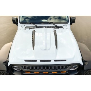 Maska silnika stalowa Jeep Wrangler JL / Gladiator JT — wersja US