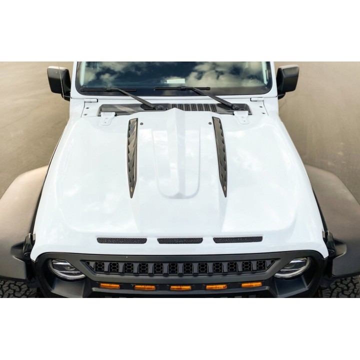 Maska silnika stalowa Jeep Wrangler JL / Gladiator JT — wersja US