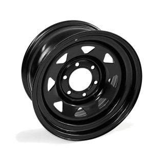 Felga stalowa czarna 16x8 | ET -25 | M12 x 1.25 Snakeman 4WD — Nissan Patrol, Nissan Terrano (SNFC16X8-6X139,7X110/-25/B)