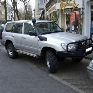 Snorkel Snakeman 4WD, prawa strona — Toyota Land Cruiser HDJ100/HDJ101, Toyota Land Cruiser HZJ105 (SNS100B) - ujęcie 2