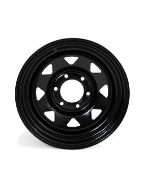Felga stalowa czarna 16x8 | ET -25 | M12 x 1.25 Snakeman 4WD — Nissan Patrol, Nissan Terrano (SNFC16X8-6X139,7X110/-25/B)