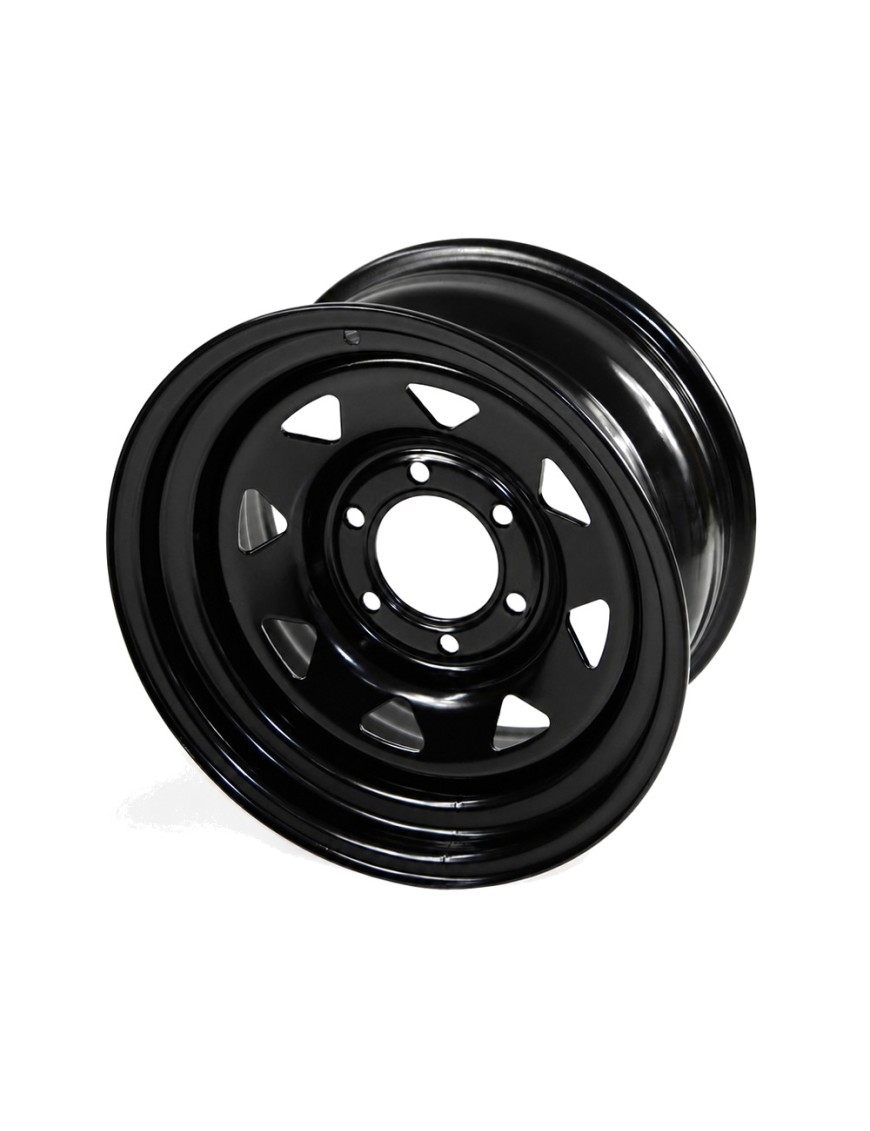 Felga stalowa czarna 16x8 | ET -25 | M12 x 1.25 Snakeman 4WD — Nissan Patrol, Nissan Terrano (SNFC16X8-6X139,7X110/-25/B)