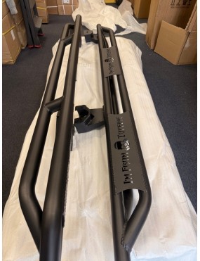 Progi rurowe stalowe TopFire Jeep Wrangler JL 4-drzwiowy 2018-2026