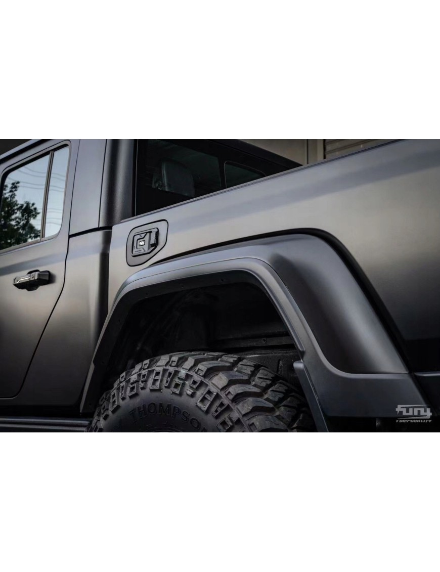 Klapka wlewu paliwa FURY aluminiowa Jeep Gladiator JT 2020+