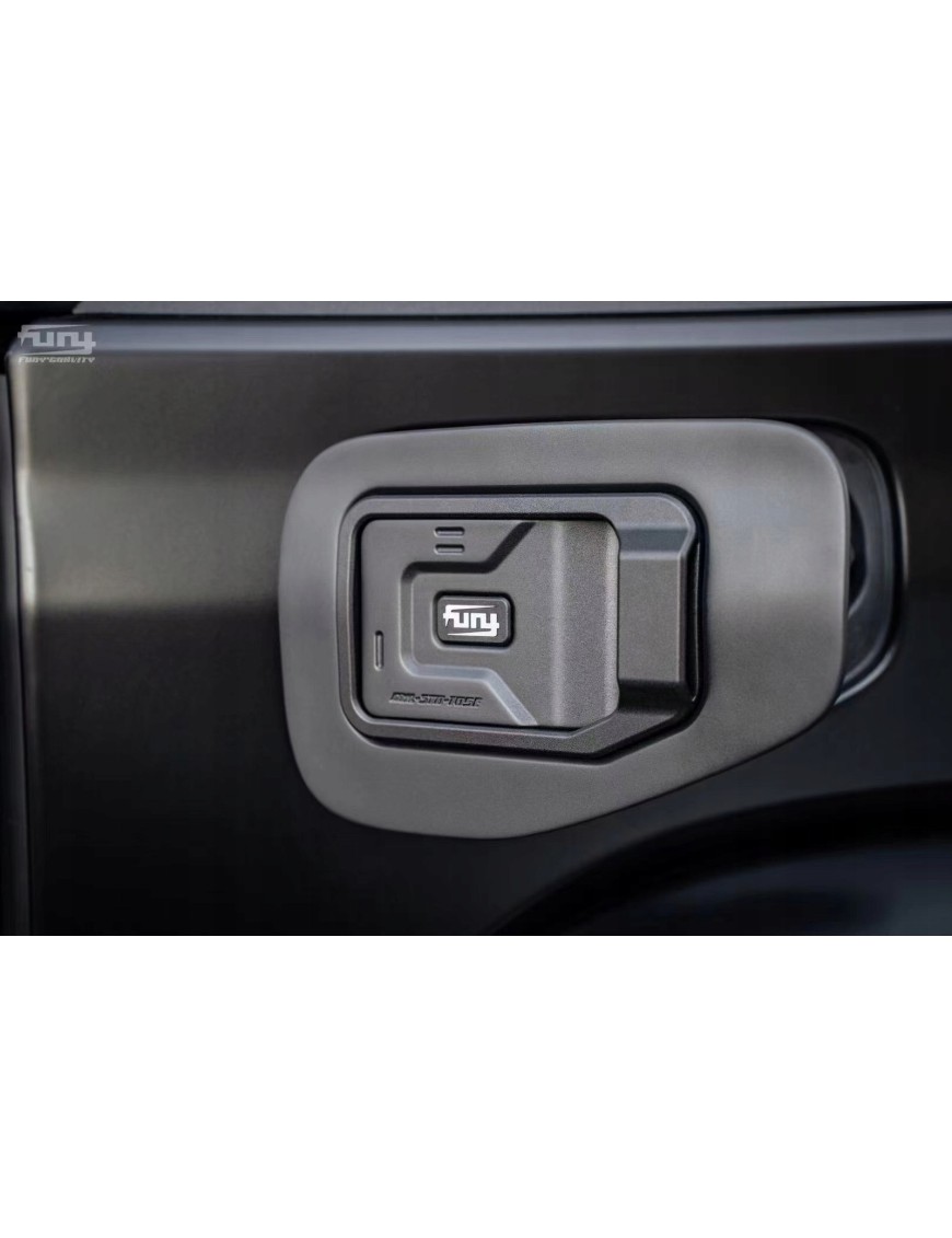Klapka wlewu paliwa FURY aluminiowa Jeep Gladiator JT 2020+