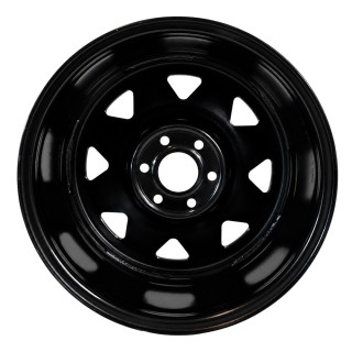 Felga stalowa czarna bigger 17x8 | ET 0 Snakeman 4WD — Nissan Navara D40, Nissan Pathfinder R51 - ujęcie 2