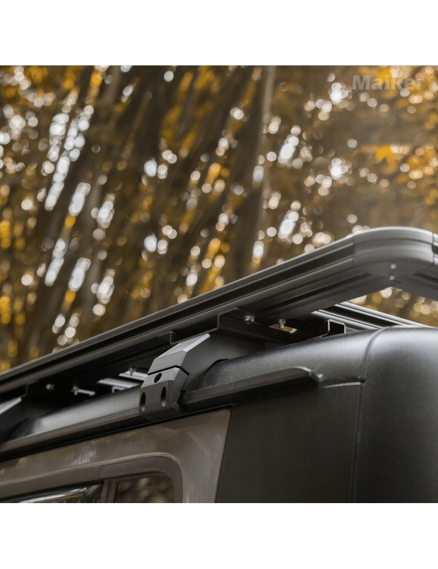 Bagażnik dachowy aluminiowy Jeep Gladiator JT 2020+ i Wrangler JLU 2018+