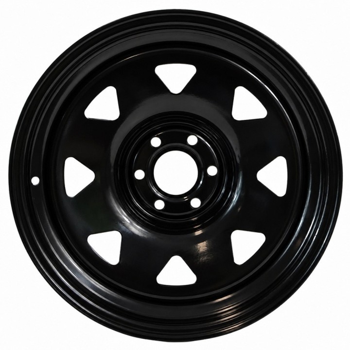 Felga stalowa czarna bigger 17x8 | ET 0 Snakeman 4WD — Nissan Navara D40, Nissan Pathfinder R51 - ujęcie 5