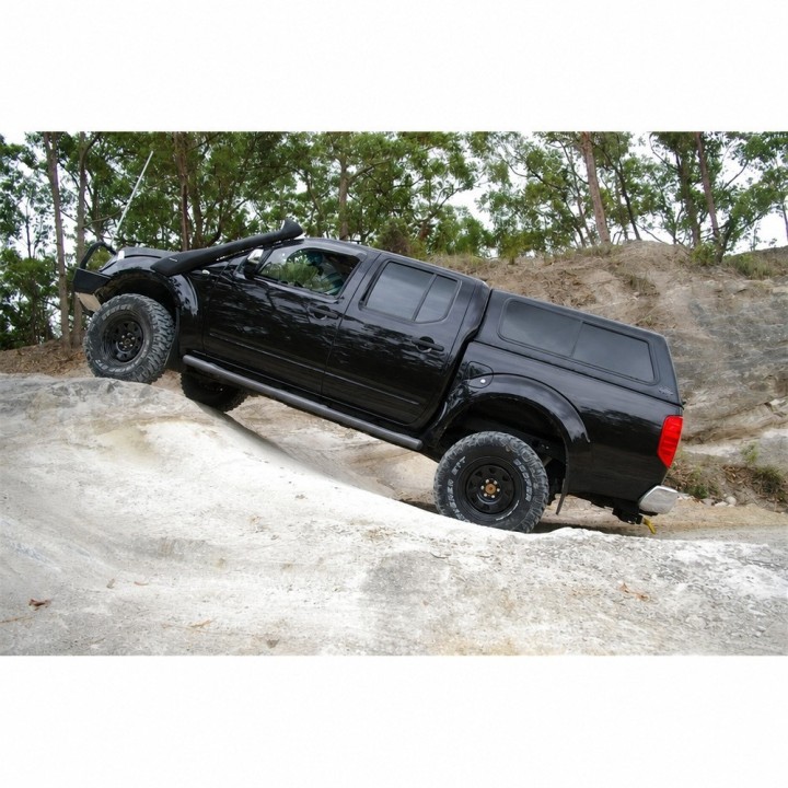 Felga stalowa czarna bigger 17x8 | ET 0 Snakeman 4WD — Nissan Navara D40, Nissan Pathfinder R51 - ujęcie 7