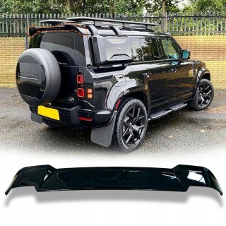 Spoiler tylny dachowy Land Rover Defender 2020+, czarny piano
