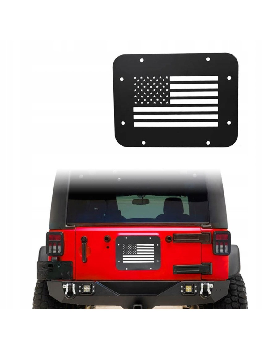Osłona wlotu powietrza drzwi bagażnika Jeep Wrangler JK 2007-2017