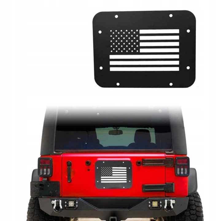 Osłona wlotu powietrza drzwi bagażnika Jeep Wrangler JK 2007-2017
