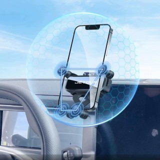 Uchwyt telefonu Jetour T2 — montaż przy ekranie - ujęcie 2