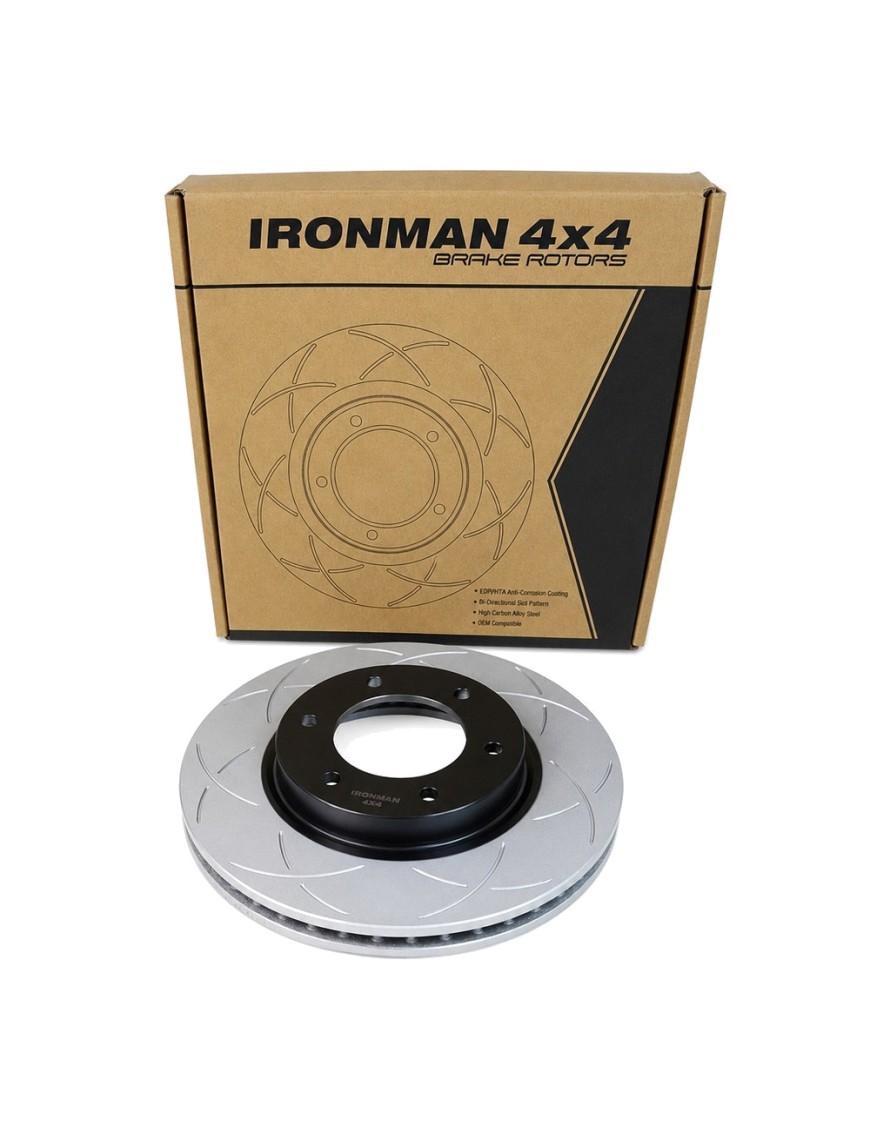 Zestaw wzmocnionych hamulców na przód IRONMAN4X4 STAGE2 — VW Amarok, Ford Everest, Ford Ranger Raptor (IMEBK13)
