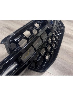 Grill z DRL Ford Ranger T9 2022+ — ABS, czarny połysk, światła dzienne z kierunkowskazem