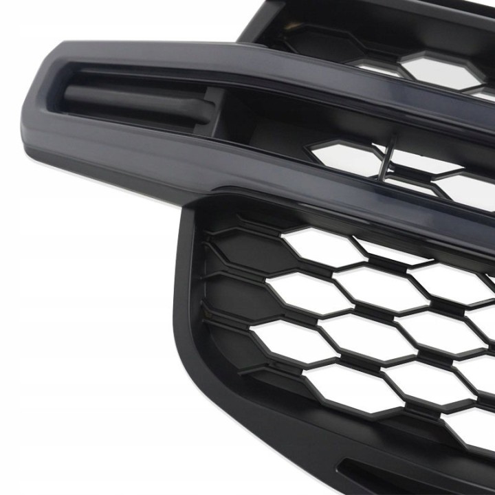 Grill z DRL Ford Ranger T9 2022+ — ABS, czarny mat, światło dzienne na całej szerokości - ujęcie 2