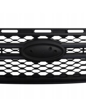 Grill z DRL Ford Ranger T9 2022+ — ABS, czarny mat, światło dzienne na całej szerokości