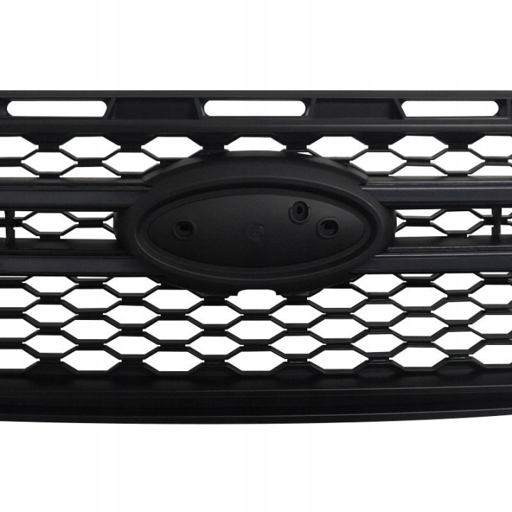 Grill z DRL Ford Ranger T9 2022+ — ABS, czarny mat, światło dzienne na całej szerokości - ujęcie 3